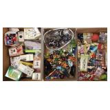 Group of mini anime figures- some with boxes