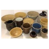Group pottery & stoneware incl. Red Wing