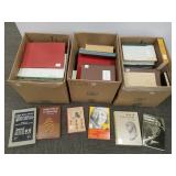 Group of archeology & Native American books