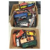 Group of model trains, cars, tacks & accessories