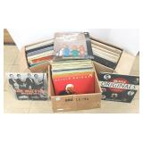 Group record albums- jazz, etc in 3 boxes