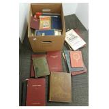 Group of books on Minnesota history, almanacs,