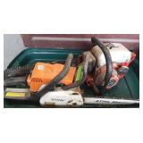 2 chain saws including Stihl