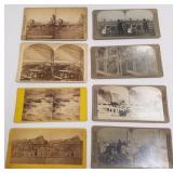 Group of stereo views- Niagara Falls, streets, etc