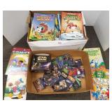 Group of comic books & Star Wars cards, etc.