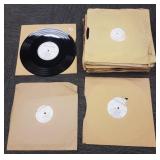 Group of 12" records- Robin Hood Flour ads, etc.