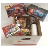 Group of Nascar collectibles- die cast, etc.