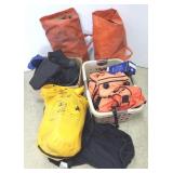 Large group scuba equipment including immersion