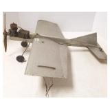 24" model airplane with motor & wood propeller