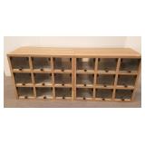 2 - 9 compartment matching cabinets