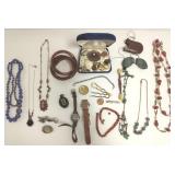 Group antique & vintage jewelry incl. Victorian