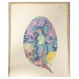 Hand signed Volk (Larry) original artwork -