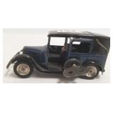 Tri-ang Minic tin windup toy car - 4" long