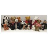 Group approx. 15 vintage, etc. teddy bears