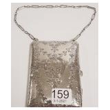 Antique sterling vanity purse - 2 3/4" x 4" - 127