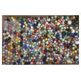 Group of vintage,etc. marbles