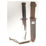 U.S. Navy MKII knife with sheath