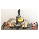 DeWalt mitre saw with stand