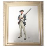 Framed insurance sign on plexiglass - 18" x 22"