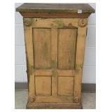 Primitive painted cabinet - 12" D x 21" W x x 36"