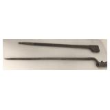 U.S. Springfield bayonet with scabbard (scabbard