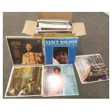 Group of record albums including jazz, etc.