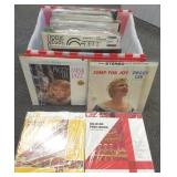 Group of record albums including jazz, etc.
