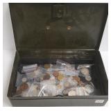 Group of foreign coins- assorted countries in