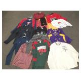 Group of athletic clothing- Twins, Gophers,