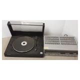 Sound Design belt drive turntable with cover &