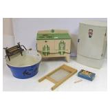 Group of doll furniture including Polar