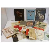 Group of RCA Radiola ephemera including handbooks,