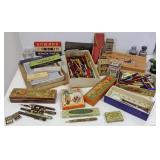 Large group of advertising etc. pens, pencils, ink