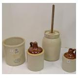 2-gallon Red Wing Union Stoneware crock,