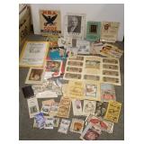 Group of vintage ephemera including 2 Cherrios