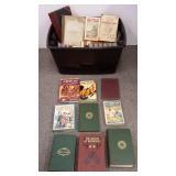 Group of vintage books including Bobbsey Twins,