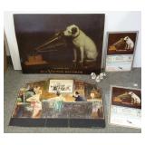 Vintage RCA Victor calendar, store display, 3