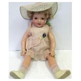 Approx. 28" composition doll- Shirley Temple (?)