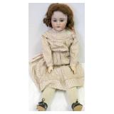 Approx. 30" antique bisque head doll