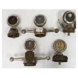 5 antique Boyce Motometer automobile