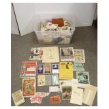 Large group ephemera including catalogs,