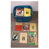 Large group of vintage magazines including Nature,