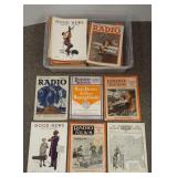 Group magazines, etc including Radio, Radio News,