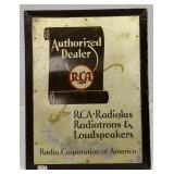 Radio Corporation of America- Authorized RCA metal