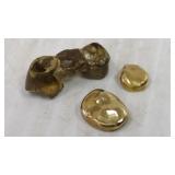 Group dental 14k gold-  approx 10.3g (some tooth