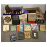 Group assorted books including 1835 medicine,