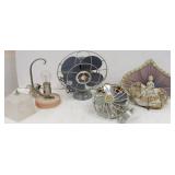 Group including 2 small fans- Perfection & Handy