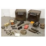 2 antique car radios- model 980782 (some as seen)