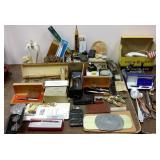 Group small advertising items- RCA pen, EverReady