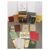 Group books on MN history, radios, school books,